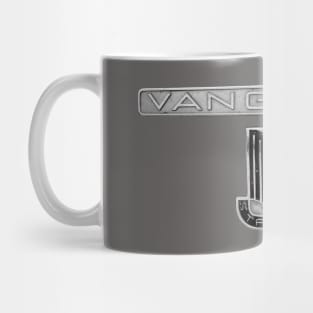 Standard Vanguard 1950s British classic car badge Mug